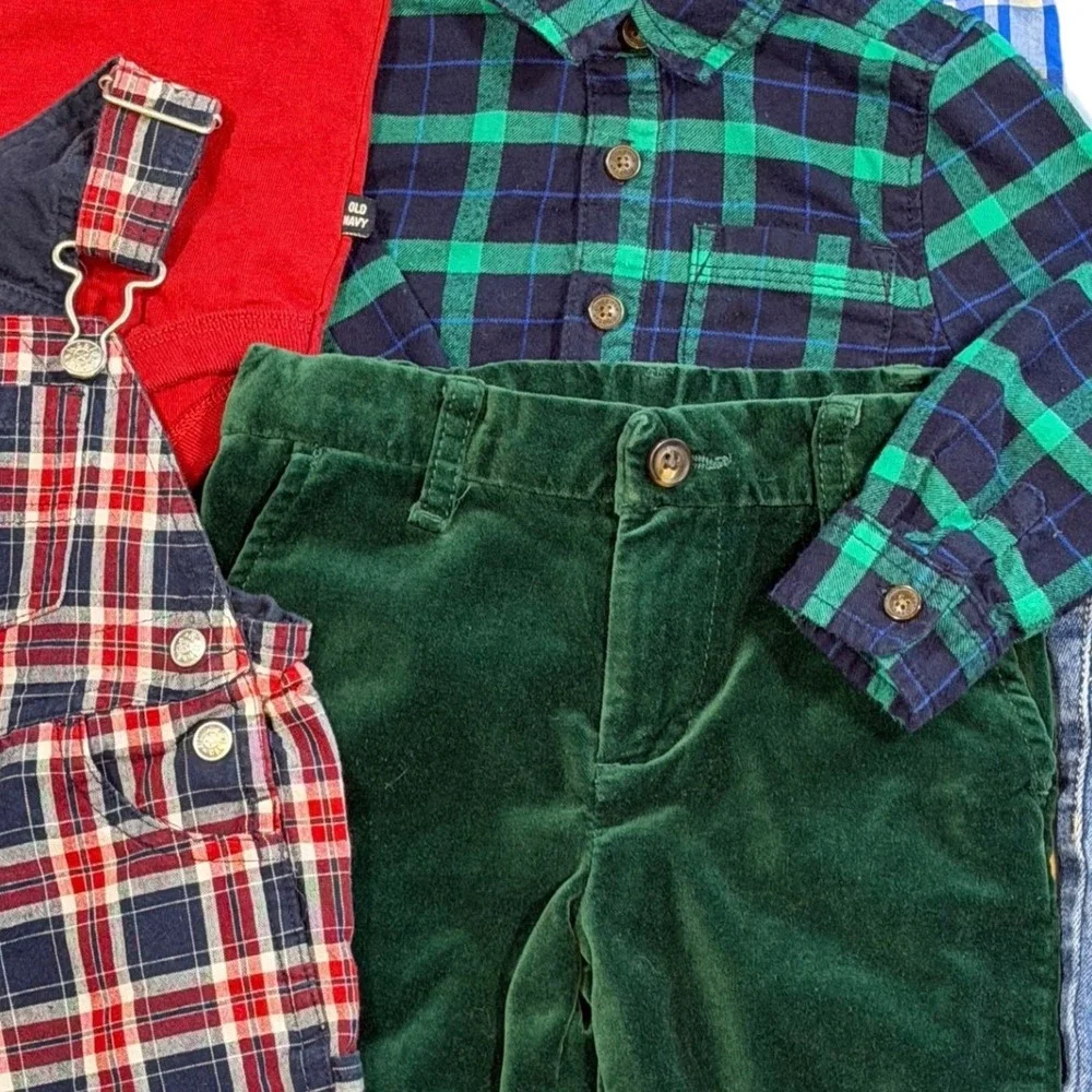 Carter's Disney Gymboree Baby Boy's 18M Clothing Lot 25 Pcs Jeans Shirts Mixed